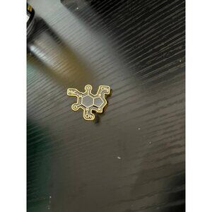 Enamel Pin molecular